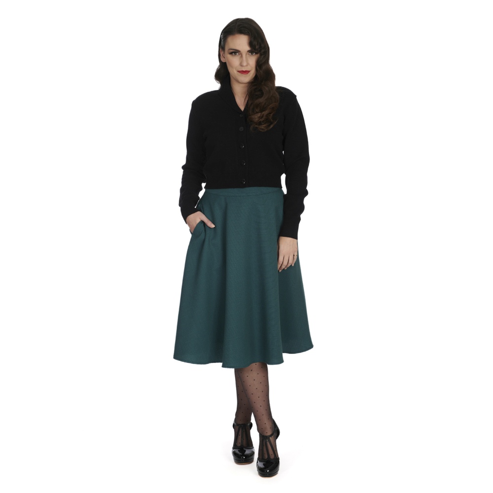 Banned - Violet Cardigan - Noir